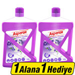 Asperox Parfümlü Yüzey Temizleyici Bahar Esintisi Menekşe & Yasemin 2,5 lt 1 Alana 1 Hediye