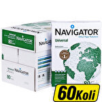 Navigator A4 Fotokopi Kağıdı 80 g 60 Koli (300 Paket) Çok Al Az Öde