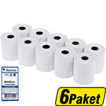 Avansas Yazarkasa / Pos Rulosu 56 mm x 25 m 55 gr/m² 10 x 6'lı Paket Avansas Yazarkasa / Pos Rulosu 56 mm x 25 m 55 gr/m² 10 x 6'lı Paket