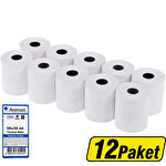 Avansas Yazarkasa / Pos Rulosu 56 mm x 30 m 55 gr/m² 10 x 12'li Paket Avansas Yazarkasa / Pos Rulosu 56 mm x 30 m 55 gr/m² 10 x 12'li Paket