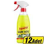Asperox Sarı Güç Sprey 1 litre 12 Adet (1 Koli) Koliyle Al Kazan