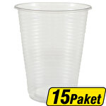 Asorty Plastik Otomat Bardağı Eco 100'lü 1,1 g x 15 Paket Çok Al Az Öde