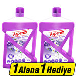 Asperox Parfümlü Yüzey Temizleyici Bahar Esintisi Menekşe&Yasemin 2,5 litre 1 Alana 1 Hediye