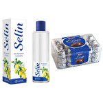 Ülker Ece Define İkramlık Çikolata 455 g + Selin Limon Kolonyası Pet Şişe 200 ml