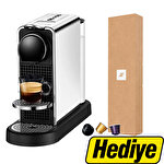 Nespresso C140 Kapsül Kahve Makinesi Citiz Platinum + Kapsül Seti Hediye Nespresso C140 Kapsül Kahve Makinesi Citiz Platinum + Kapsül Seti Hediye
