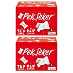Pekşeker Tek Sargılı Purlize Küp Şeker 750 g x 2 Paket Çok Al Az Öde