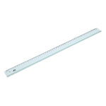 Hatas Plastik Cetvel 50 cm Şeffaf