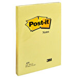 Post-It 659 Not Kağıdı 102 mm x 152 mm Sarı 100 Yaprak