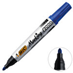 Bic 2000 Marker Kalem Yuvarlak Uç Mavi