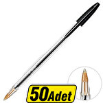 Bic Cristal Medium Tükenmez Kalem Siyah 50'li Paket
