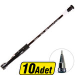 Faber-Castell 1425 Tükenmez Kalem 0.7 mm İğne Uçlu Siyah 10'lu Paket Faber-Castell 1425 Tükenmez Kalem 0.7 mm İğne Uçlu Siyah 10'lu Paket