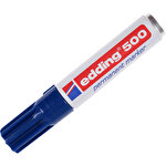 Edding 500 Permanent Marker Koli Kalemi Kesik Uç Mavi