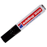 Edding 500 Permanent Marker Koli Kalemi Kesik Uçlu Siyah