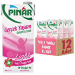 Pınar Süt Light 1 lt 12'li