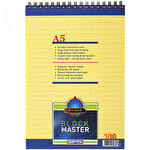 Gıpta Block Master Bloknot Çizgili A5 100 Yaprak Gıpta Block Master Bloknot Çizgili A5 100 Yaprak