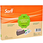 Sarff Laminasyon Filmi 150 Mikron A4 100’lü Kutu