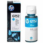 HP GT52 Mavi Mürekkep M0H54AE