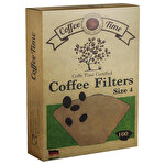 Coffee Time Filtre Kahve Kağıdı 4 Numara 100'lü