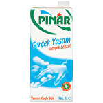 Pınar Yarım Yağlı Süt 1 lt