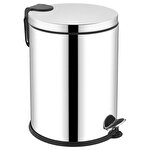 Rulopak RD-0109 Pedallı Paslanmaz Çöp Kovası 30 lt