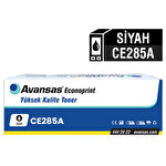 Avansas Econoprint HP 85A / 35A / 36A & CRG-725 Siyah Muadil Toner CE285A Avansas Econoprint HP 85A / 35A / 36A & CRG-725 Siyah Muadil Toner CE285A