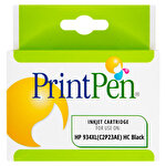 Printpen Hp 934XL (C2P23AE) Siyah  Yüksek Kapasite Muadil Kartuş (50,0ml.)