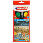 Bigpoint BP757-12B Sulu Boya Büyük Boy 12 Renk