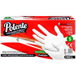 Polente Latex Muayene Eldiveni Pudrasız Small 100'lü Paket