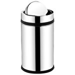 Rulopak Döner Kapaklı Paslanmaz Çöp Kovası 11 lt