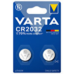 Varta CR2032 Lityum Düğme Pil 2'li Paket