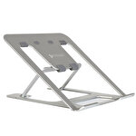 Trilogic Ladder TS404 14" Ayarlanabilir Alüminyum Notebook Standı - Gri