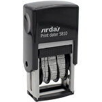 Sırdaş 5810 Tarih Damgası 3.8 mm Ay Harf Sırdaş 5810 Tarih Damgası 3.8 mm Ay Harf