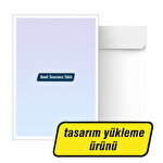 Torba Zarf - Kendi Tasarımını Yükle