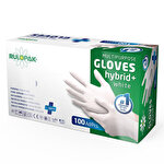 Rulopak PE Eldiven Medium Large 100'Lü Paket