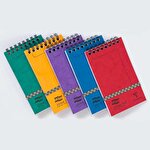 Europa Minor Pad 120 pages Feint Ruled Microperforated 90 gsm 12.7 x 7.6 cm Assorted Colours Pack of 20