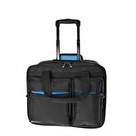 Monolith Blue Line Executive Wheeled Laptop Case 15.6" Black