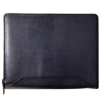 Monolith A4 Zipped Conference Folder with Notepad Black