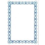 Computer Craft A4 Certificate Paper 90 gsm Blue Pack of 30
