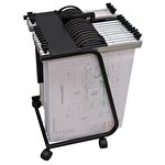 Arnos A2 Hang-A-Plan Trolley 15 Binder Capacity