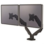 Fellowes Eppa™ Dual Monitor Arm Black