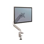 Fellowes Platinum Series Single Monitor Arm Silver