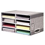Fellowes Bankers Box® System Desktop Sorter 8-Compartment Grey