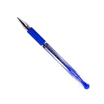 uni-ball Signo Gel Grip UM-151S Rollerball Pen 0.7 mm Tip 0.4 mm Line Blue Pack of 12