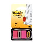 Post-it Index Flags 25 mm x 43.2 mm Medium Pink 50 Tabs