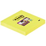 Post-it® Super Sticky Notes 76 x 76 mm Ultra Yellow 90 Sheets Pack of 12