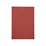 Rhino A4+ Exercise Book Squared 80 pages Red Pack of 50
