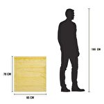 Florex 10 Lemon Scented 60l Drawstring Bin Bags 65 X70 Cm 