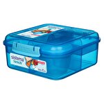 Sistema® Bento Lunch™ Cube with Yoghurt Pot 1.25 L