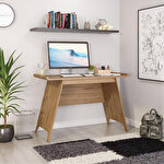 Teknik Towson Trestle Desk Oak Effect