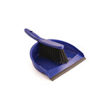Bentley Blue Soft Bristle Dustpan & Brush Set